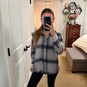 American Eagle Boyfriend Fit Flannel